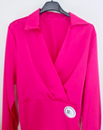 Robe chic fuchsia