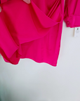 Robe chic fuchsia
