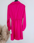 Robe chic fuchsia