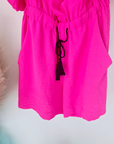 Combi-short fuchsia fluo