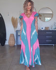 Robe tie rose