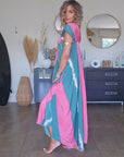 Robe tie rose