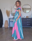 Robe tie rose