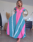 Robe tie rose