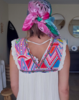 Robe boho écrue