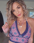 Collier boho multicolores