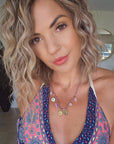 Collier boho multicolores