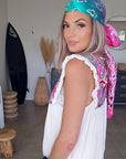 Foulard tie and dye