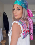 Foulard tie and dye