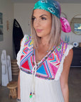 Foulard tie and dye