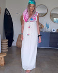 Robe boho écrue