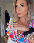 Robe boho écrue