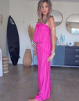 Ensemble 3 pièces fuchsia