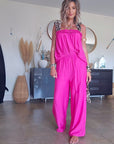 Ensemble 3 pièces fuchsia
