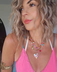 Double collier cœur