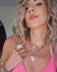 Double collier cœur