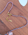 Collier boho multicolores