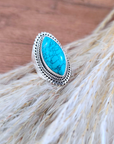 Bague bleue