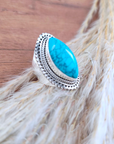 Bague bleue
