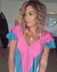 Robe tie rose