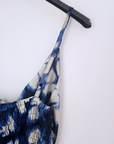 Robe tie and dye bleu