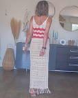 Ensemble top & jupe en crochet