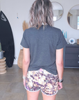 Short tie & dye multicolores