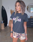 Short tie & dye multicolores