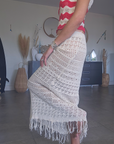 Ensemble top & jupe en crochet