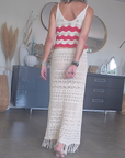 Ensemble top & jupe en crochet