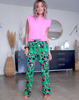 Pull rose casual-chic