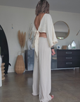 Ensemble blouse & pantalon