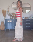 Ensemble top & jupe en crochet