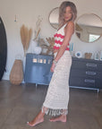 Ensemble top & jupe en crochet