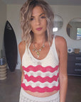 Ensemble top & jupe en crochet