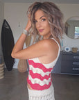Ensemble top & jupe en crochet