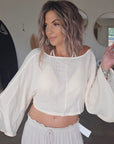 Ensemble blouse & pantalon