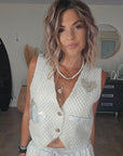 Gilet peace & love