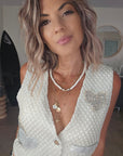 Gilet peace & love