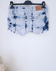 Short tie bleu