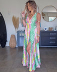 Robe tie and dye