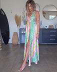 Robe tie and dye