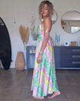 Robe tie and dye