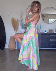 Robe tie and dye