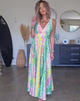Robe tie and dye