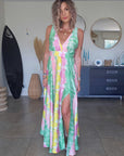 Robe tie and dye
