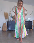 Robe tie and dye