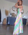 Robe tie and dye