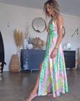 Robe tie and dye
