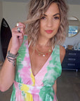 Robe tie and dye